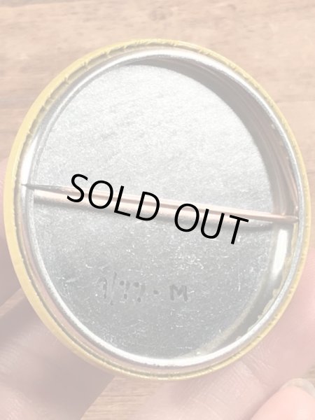 70年代頃のハートとスマイルフェイスのヴィンテージ缶バッチ