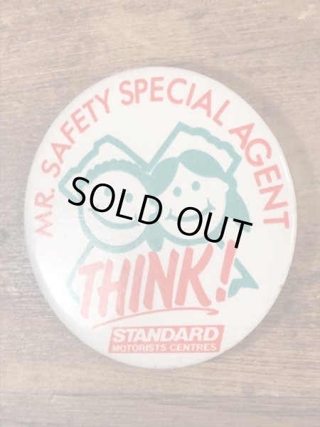 70年代〜頃のアドバタイジング物のヴィンテージ缶バッチ