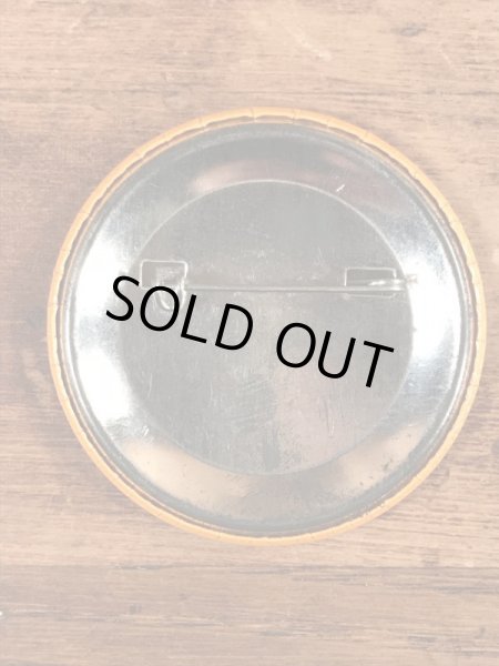 70年代〜頃のスマイルフェイスのヴィンテージ缶バッチ