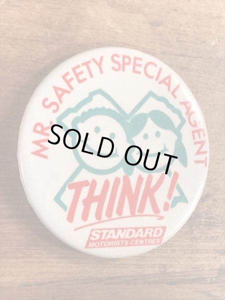 70年代〜頃の企業物のビンテージ缶バッジ