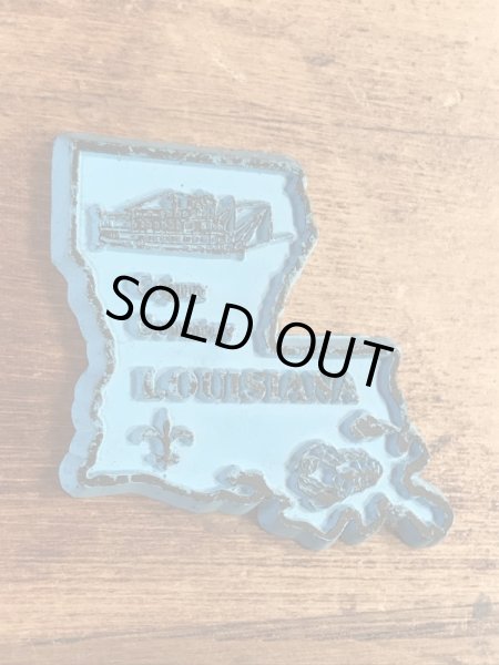 80年代頃のルイジアナ州のビンテージマグネット