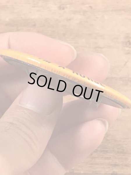 70年代〜頃のスマイルフェイスのヴィンテージ缶バッチ