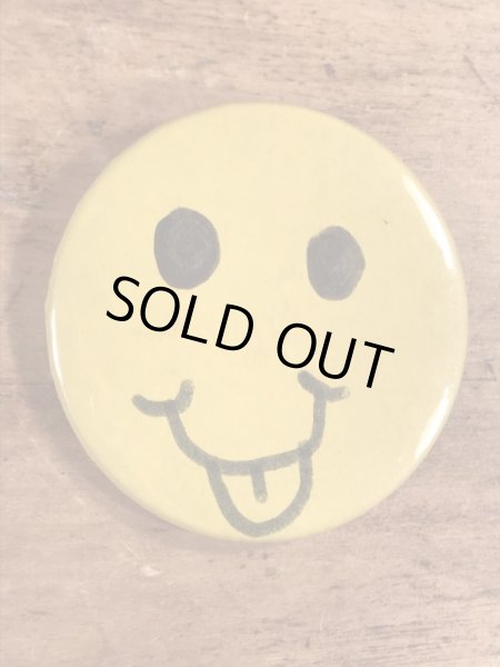 80年代頃のスマイルのビンテージ缶バッジ