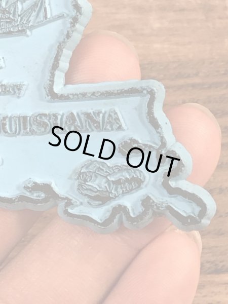 80年代頃のルイジアナ州のビンテージマグネット