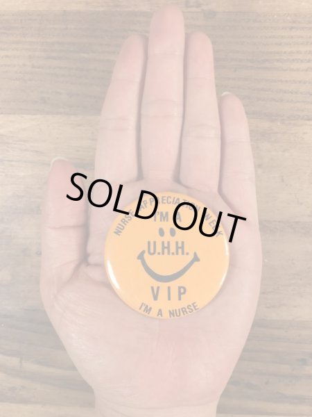 70年代〜頃のスマイルのビンテージ缶バッジ