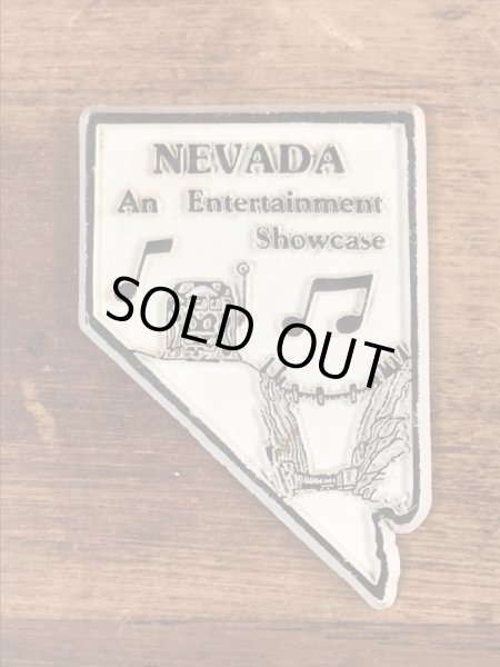 画像20: “Nevada” State Souvenir Rubber Magnet ネバダ州 ビンテージ マグネット スーベニア 80年代〜 (20)