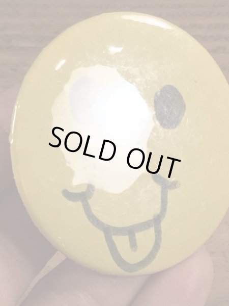 80年代頃のスマイルのビンテージ缶バッジ