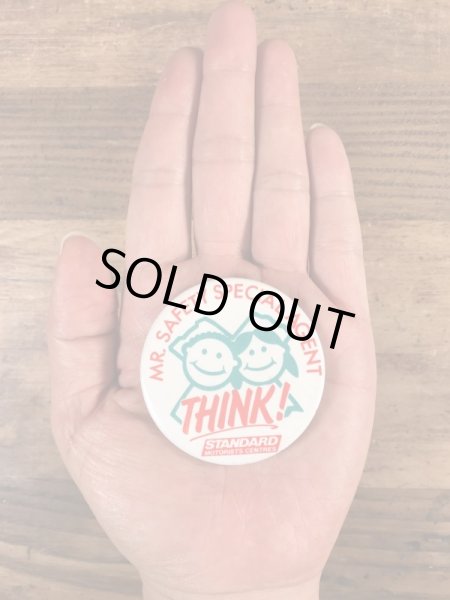 70年代〜頃の企業物のビンテージ缶バッジ