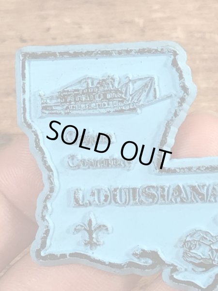 80年代頃のルイジアナ州のビンテージマグネット