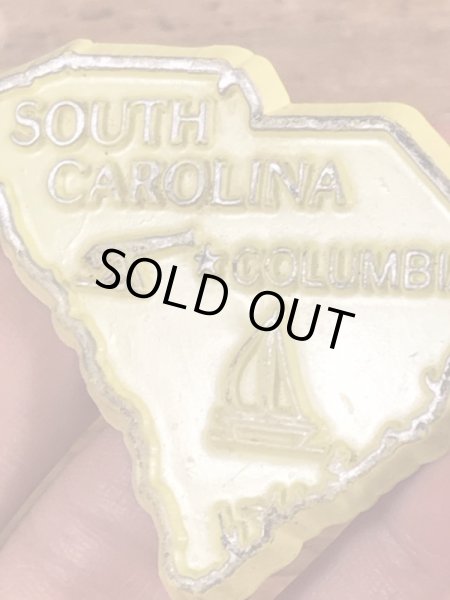 80年代頃のサウスカロライナ州のビンテージマグネット