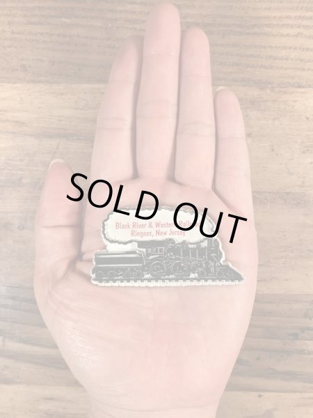 80年代頃のニュージャージー州の鉄道会社のビンテージマグネット