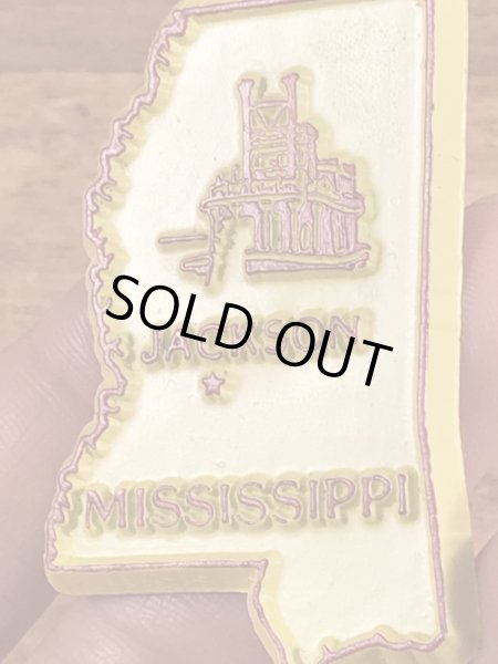 90年代頃のミシシッピ州のビンテージマグネット
