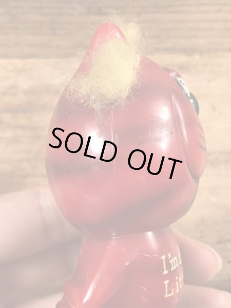 70年代頃のレッドデビルのビンテージメッセージドール