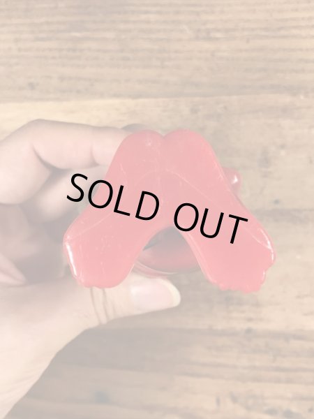 70年代頃のレッドデビルの猫のヴィンテージメッセージドール