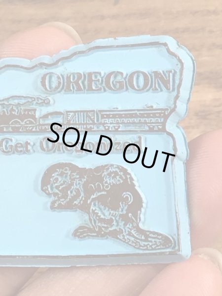 80年代頃のスーベニア物のヴィンテージラバーマグネット