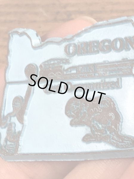 80年代頃のオレゴン州のビンテージマグネット