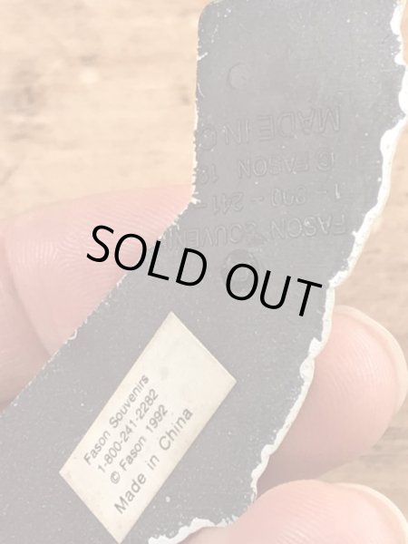 90年代頃のスーベニア物のヴィンテージラバーマグネット