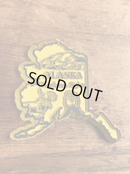 80年代頃のアラスカ州のビンテージマグネット