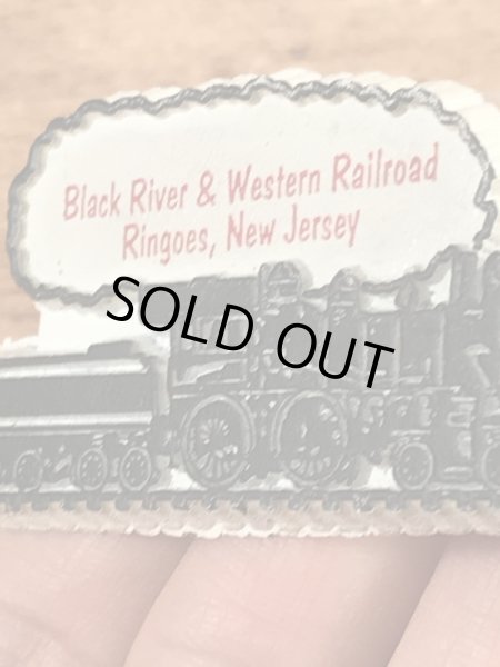 80年代頃のニュージャージー州の鉄道会社のビンテージマグネット