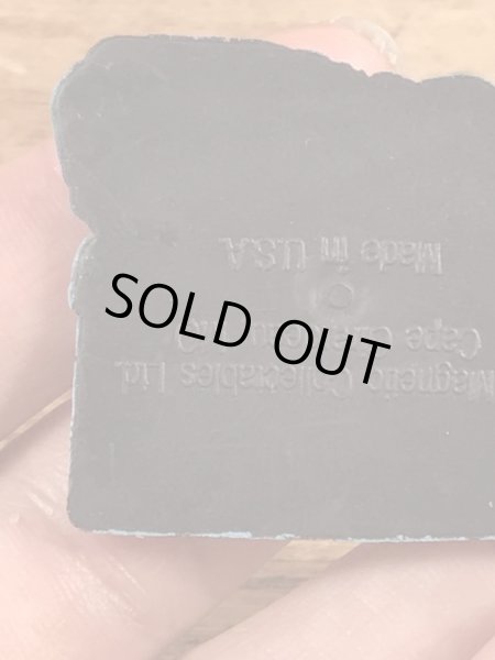 80年代頃のスーベニア物のヴィンテージラバーマグネット