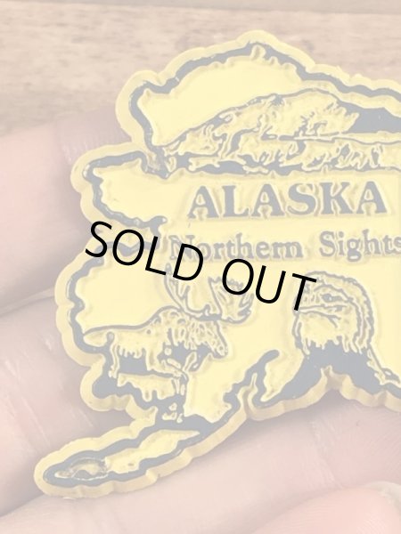 80年代頃のアラスカ州のビンテージマグネット