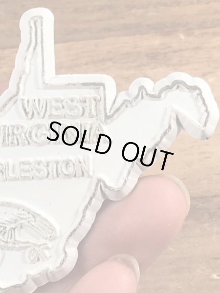 80年代頃のスーベニア物のヴィンテージラバーマグネット