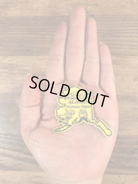 80年代頃のアラスカ州のビンテージマグネット