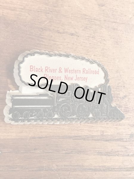 80年代頃のニュージャージー州の鉄道会社のビンテージマグネット