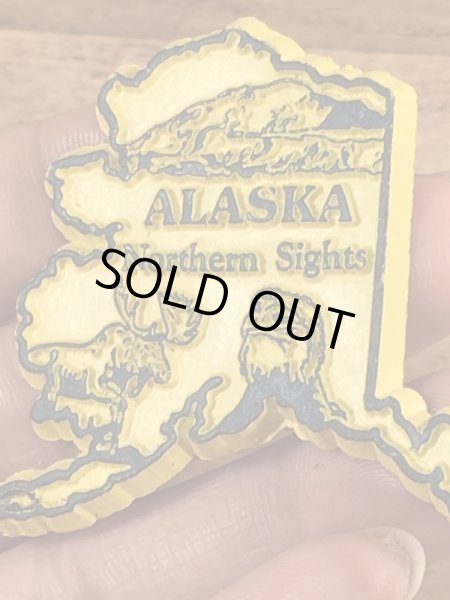 80年代頃のアラスカ州のビンテージマグネット