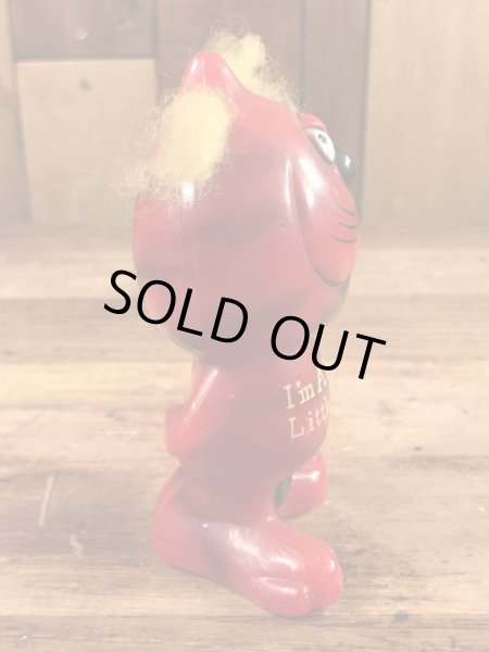 70年代頃のレッドデビルのビンテージメッセージドール