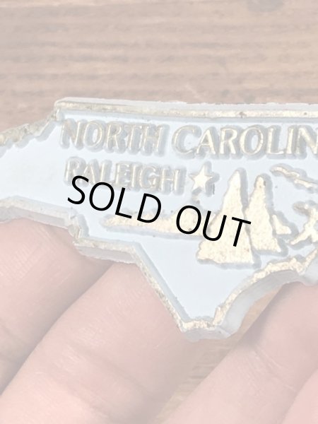 80年代頃のノースカロライナ州のビンテージマグネット