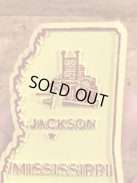 90年代頃のミシシッピ州のビンテージマグネット