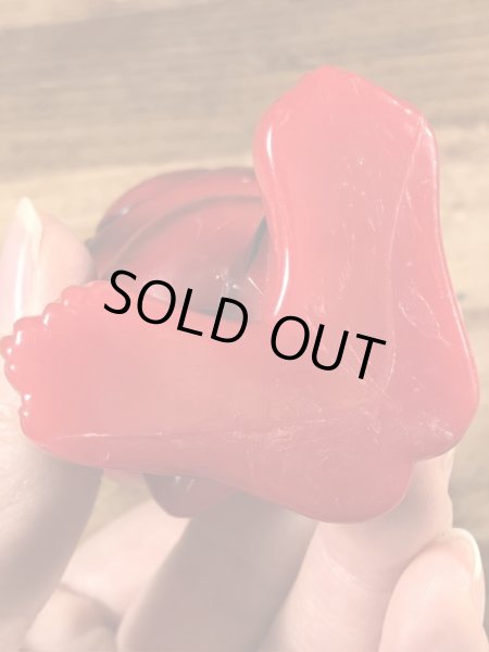 70年代頃のレッドデビルの猫のヴィンテージメッセージドール