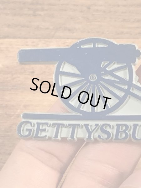 80年代頃のペンシルベニア州の町ゲティスバーグのビンテージマグネット