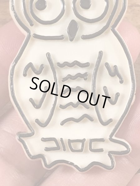 80年代頃のフクロウのヴィンテージマグネット