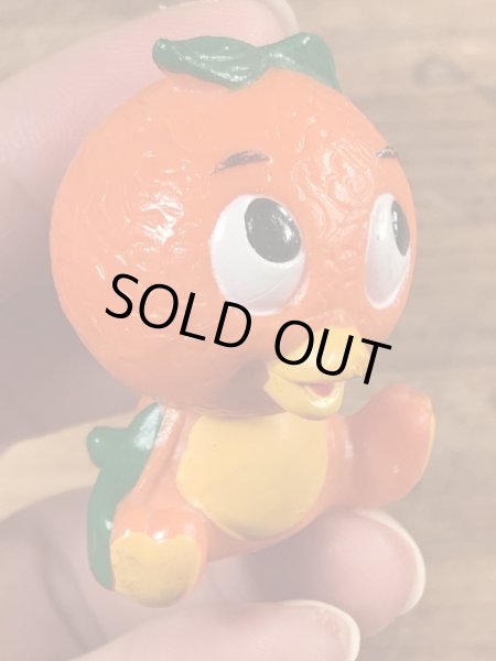 70年代頃のオレンジバードのビンテージPVCフィギュア