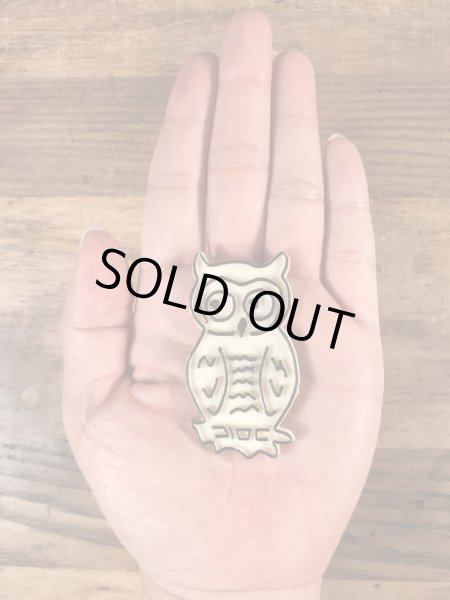 80年代頃のフクロウのビンテージマグネット