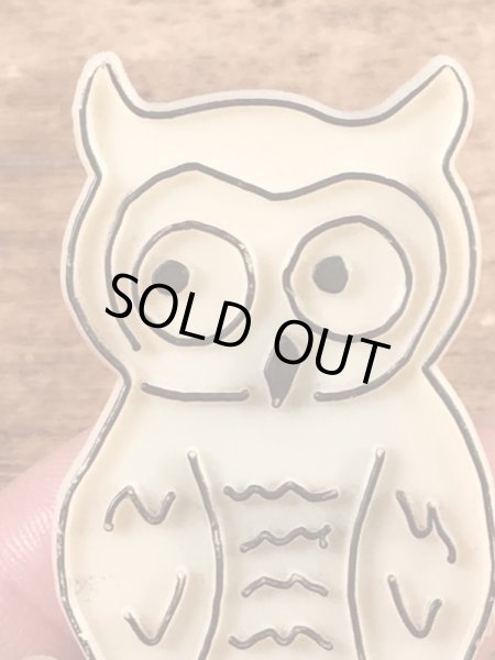 80年代頃のフクロウのビンテージマグネット