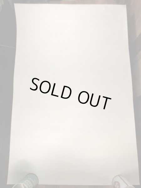 70年代頃のZig Zag Manのビンテージブラックライトポスター