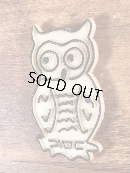 80年代頃のフクロウのヴィンテージマグネット