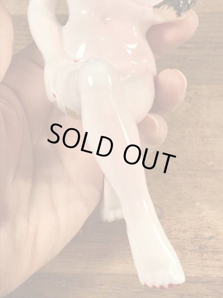 おっぱいが容器になったヌードのヴィンテージソルト＆ペッパー