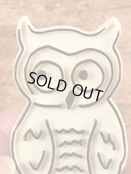 80年代頃のフクロウのビンテージマグネット