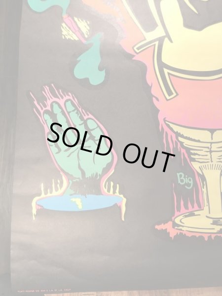 70年代頃のジグザグマンのビンテージポスター