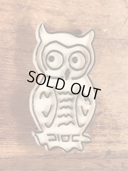 80年代頃のフクロウのビンテージマグネット