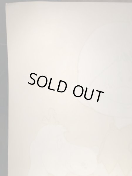 70年代頃のスヌーピーとチャーリーブラウンのパロディーのビンテージポスター