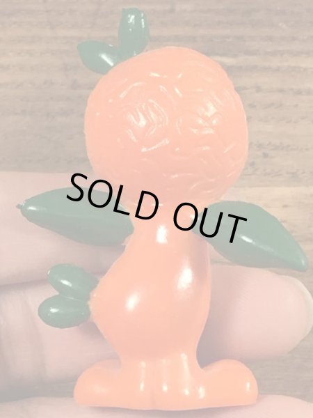 70年代頃のオレンジバードのビンテージPVCフィギュア