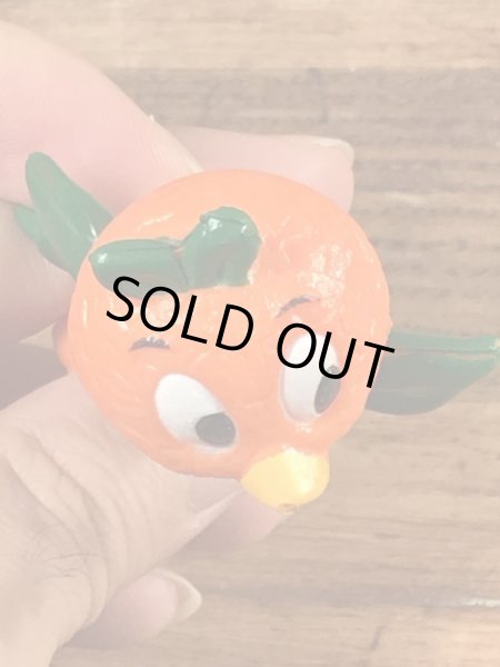 70年代頃のオレンジバードのビンテージPVCフィギュア