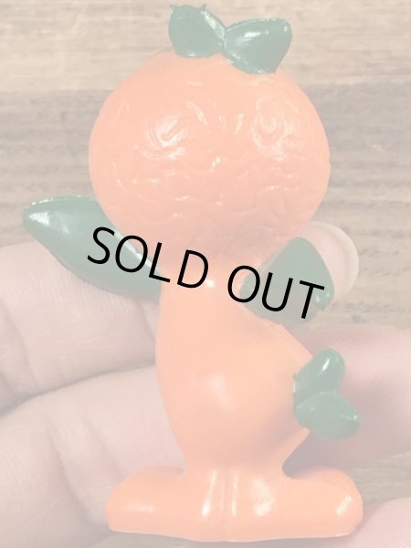 70年代頃のオレンジバードのビンテージPVCフィギュア