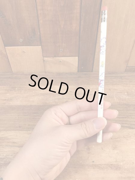 70〜80年代頃のスヌーピーとウッドストックのビンテージ鉛筆