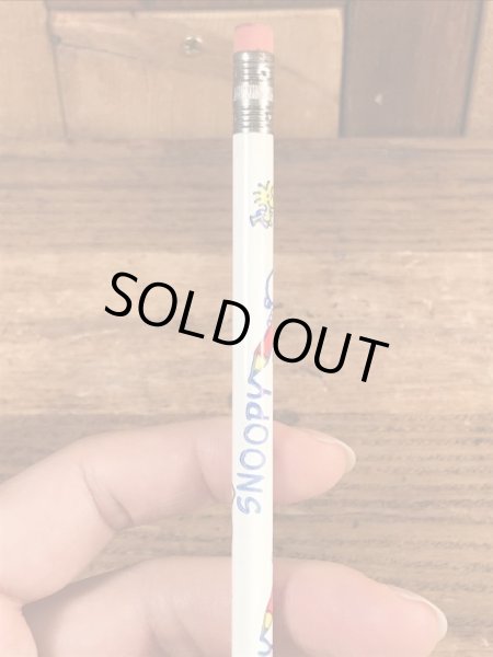 70〜80年代頃のスヌーピーとウッドストックのヴィンテージえんぴつ